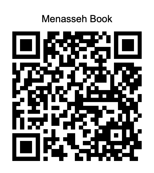Scan to order Menasseh book